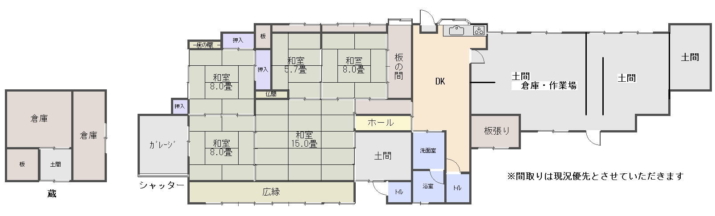 no3698榛原郡川根本町下長尾売家